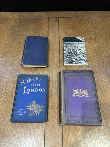 Old books about london - books,