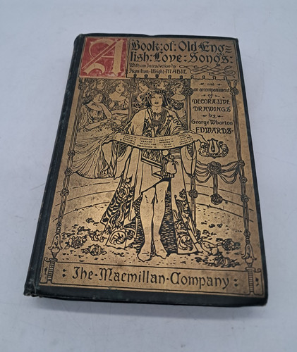 Book old english love - book,