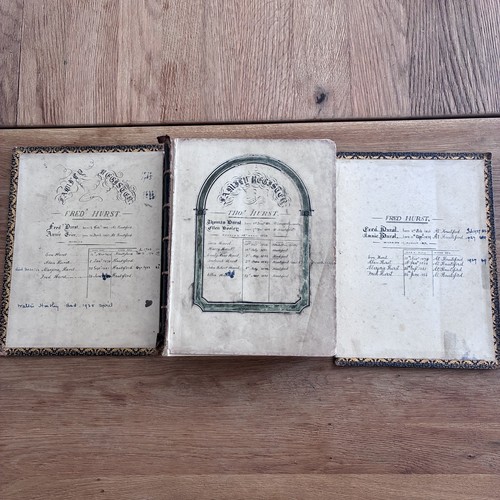 Old 1842 antique family - old, bible