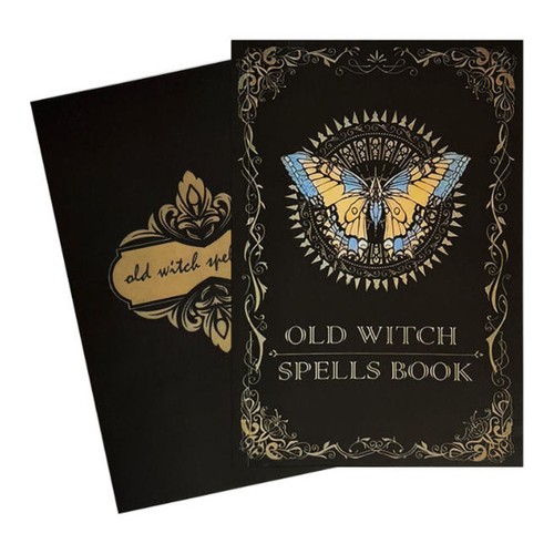 Old witch spell book - witch,