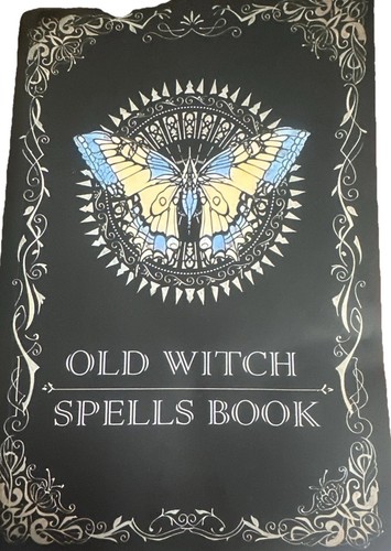 Old witch spell book - witch,